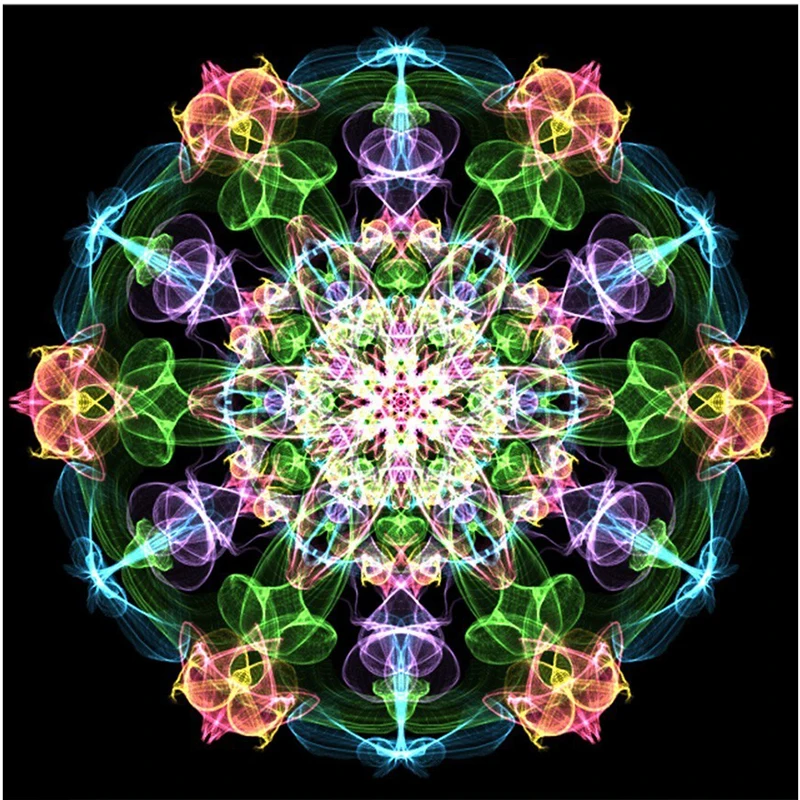 Diamond Painting Cross Stitch Flower Diamond Painting Full Kit Mandala Handicraft Needle Arts &amp;amp; Craft