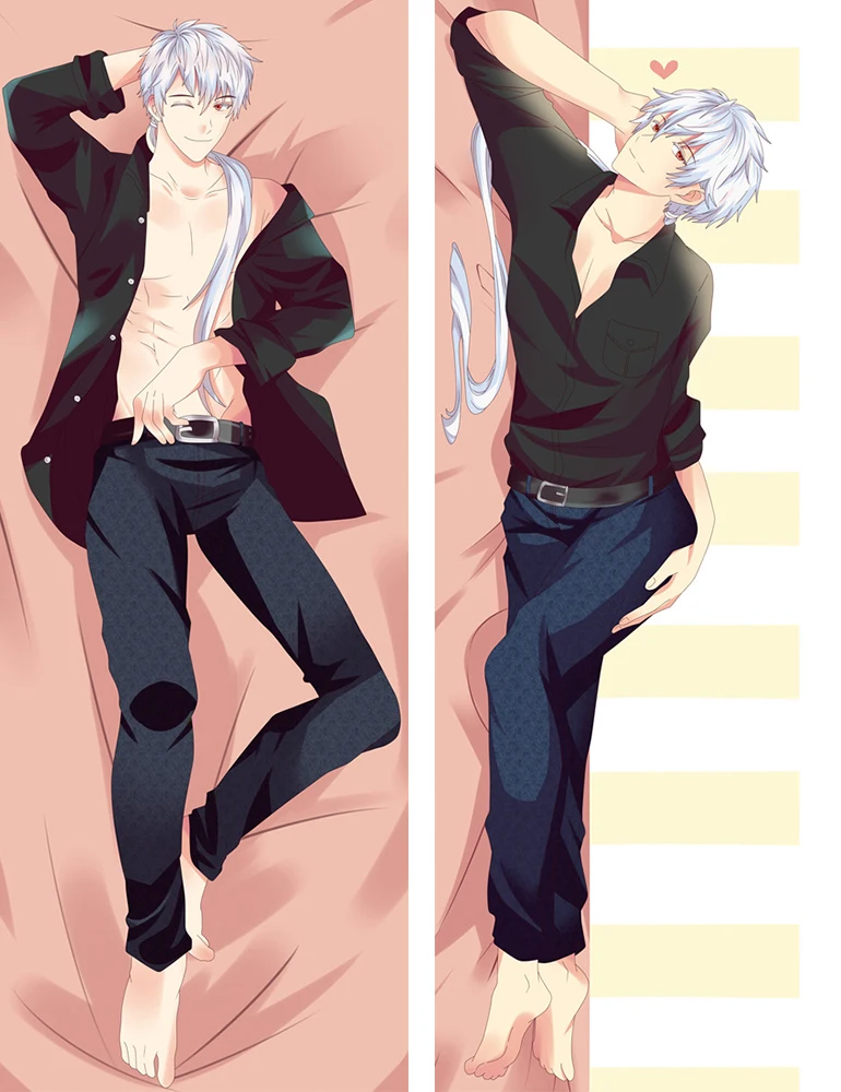 Аниме Мистик мессенджер Dakimakura персонажи Jumin Han& Zen& 707 otaku Dakimakura наволочка обнимающая наволочка - Цвет: 610026