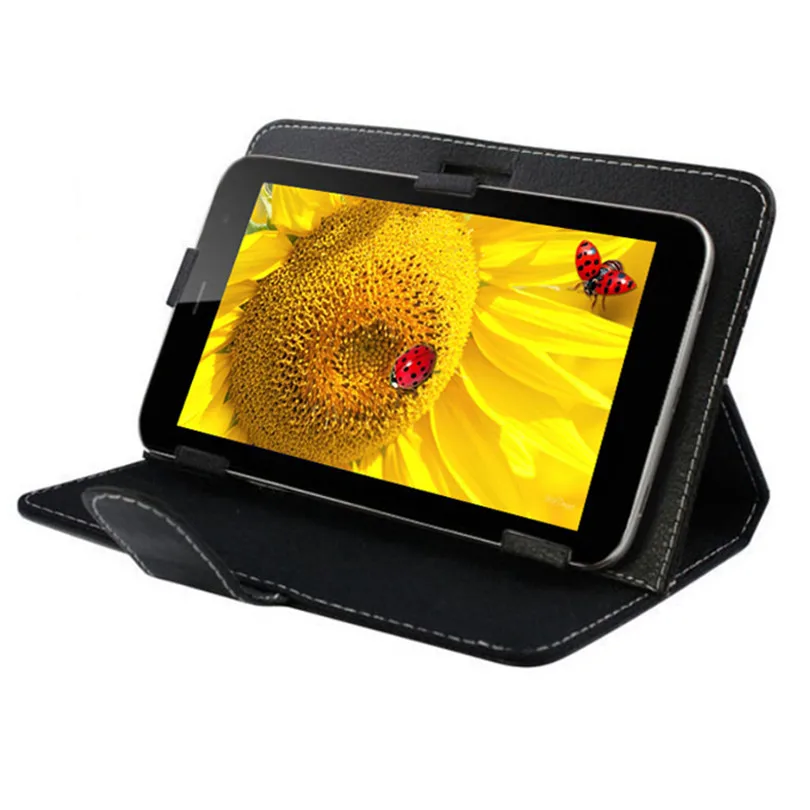 

Black Universal Leather Cover Case Stand for 10" 10.1" 10.2" Android Tablet PC protective case A30