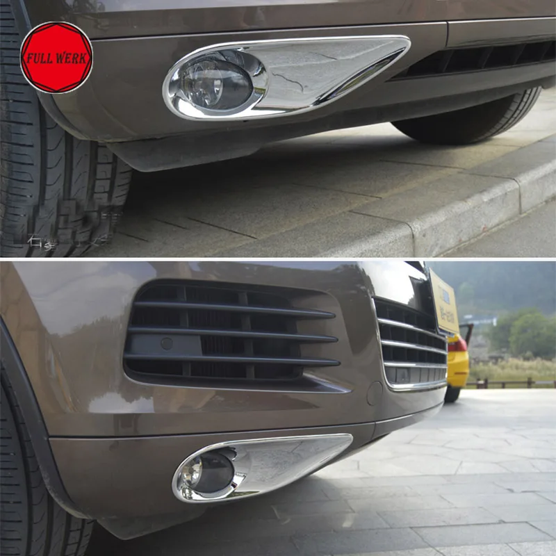 Накладки на передние противотуманные фасветильник для VW Touareg 2011 2012 2013 2014 2015 2