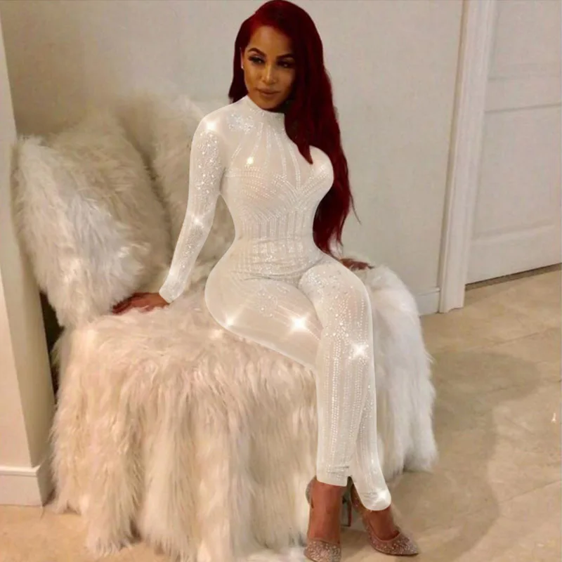 white rhinestone romper