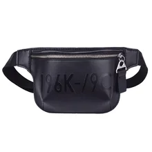 Черные кожаные поясные сумки для путешествий, на плечо, нагрудная сумка для мужчин и женщин, в стиле хип-хоп, Пляжная поясная сумка, поясная сумка