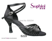 Free Shipping 2017 Suphini Fine Satin Latin Salsa Shoe Lady Salsa Shoes Woman Dance Shoes Latin Dance Shoes