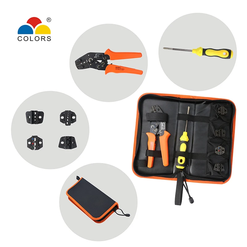 

Multifu Crimper Wire Crimping Tool Pliers Cable Tools Cutter Stripper Crimp Cutters Alicate Stripper Plier Set Crimpatrice
