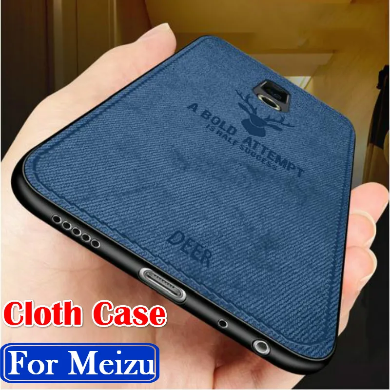 

Luxury Cloth Fabric Case for Meizu 16 Plus 16S 16XS M5 M6 M8 M9 Note 9 8 6 5 M6S V8 X8 Back Cover for Nokia 7Plus X7 X6 X5 Case