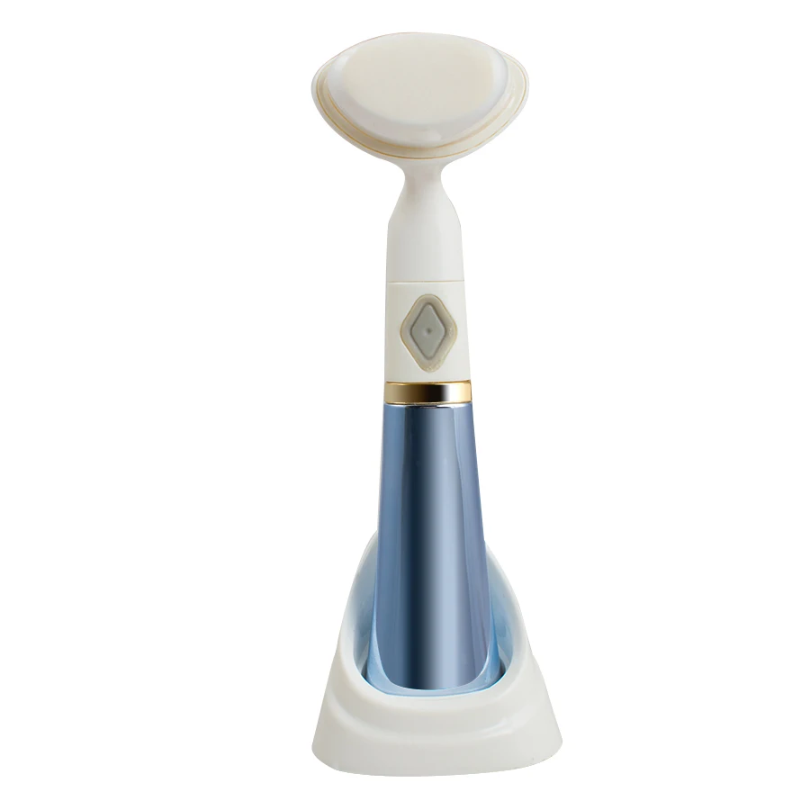 

Facial Cleaner Electric Sonic Brightening Cleansing Brush Waterproof Skin Exfoliating Cleansing System for Deep Cleaning!