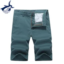 Новые летние повседневные шорты мужские до колен хлопок Прямо мужские брюки-Карго короткие masculino мужская одежда бренд tace& Shark Шорты