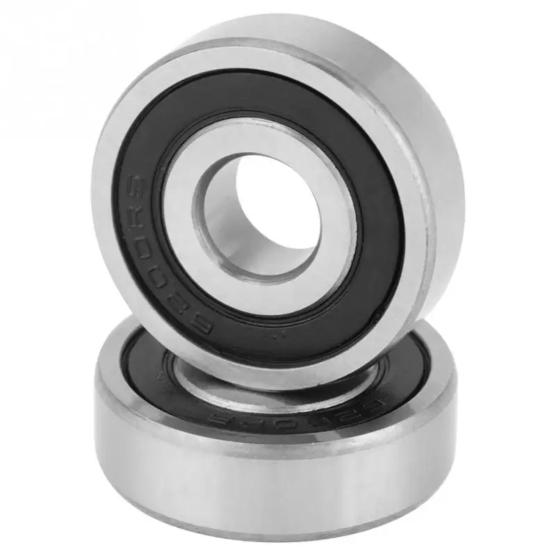 6200-2RS Rubber Sealed Ball Bearing Deep Groove Lubricated 6200RS 10X30X9