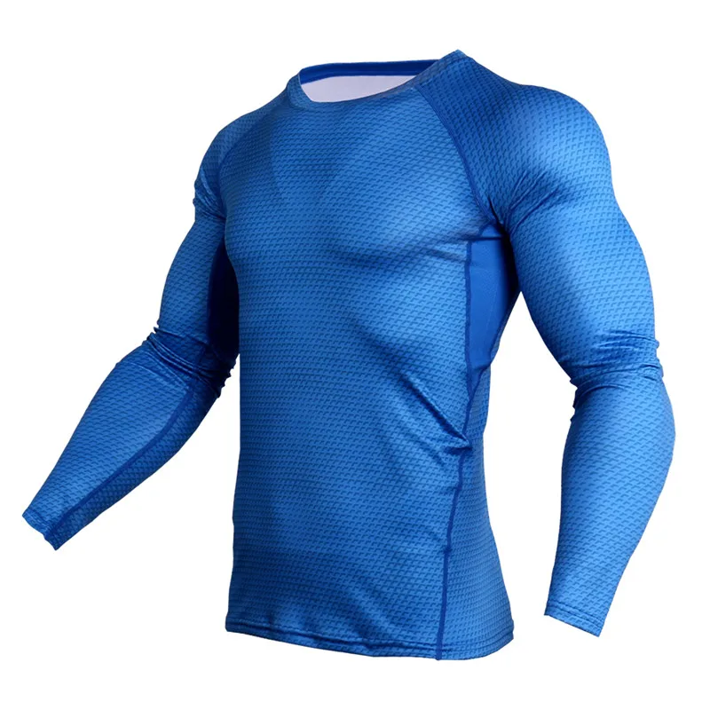 Мужские спортивные компрессионные футболки для бега, брюки, костюмы для бега, спортивный костюм для фитнеса, кроссфита, комплект спортивной одежды, футболка, леггинсы - Цвет: C4