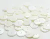 None Dyed Botones Decorative Buttons 500pcs 9/10/11.5/12.5 mm White Mother Shell Button Flat 2 Holes button 2