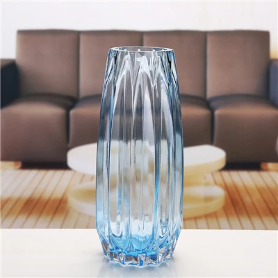 Идеальная цветная стеклянная ваза высокого качества ваза для украшения интерьера современные вазы для цветов Роскошная Цветочная стеклянная ваза домашний декор - Цвет: Style 8
