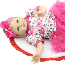 Мягкие силиконовые куклы ручной работы для новорожденных, 22 дюйма, реалистичные куклы для новорожденных девочек, подарок на день рождения