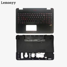 Клавиатура для ноутбука с подсветкой США для Asus GL551 GL551J GL551JK GL551JM GL551JW GL551JX GL551V GL551VW Упор для рук верхний/нижний чехол