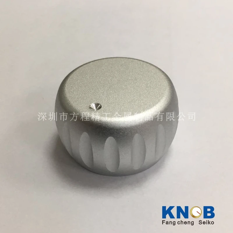 

2pcs aluminum knob potentiometer knob 35*20mm drum type Sandblasting potentiometer cap Volume knob switch cap Decoder Medical