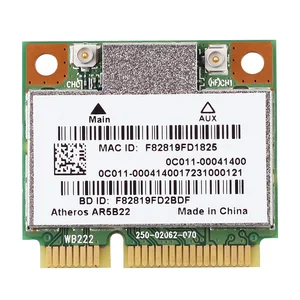 Atheros AR5B22 Dual Band Wireless Half Mini PCI-E Card 300Mbps Laptop Wireless WiFi Bluetooth BT 4.0 COMBO MINI PCI-e Network