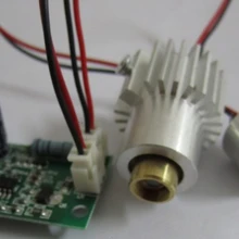 Новая Лаборатория 532nm 100 мВт зеленый лазерный модуль и 660nm 200 мВт красный модуль с платой драйвера+ ttl