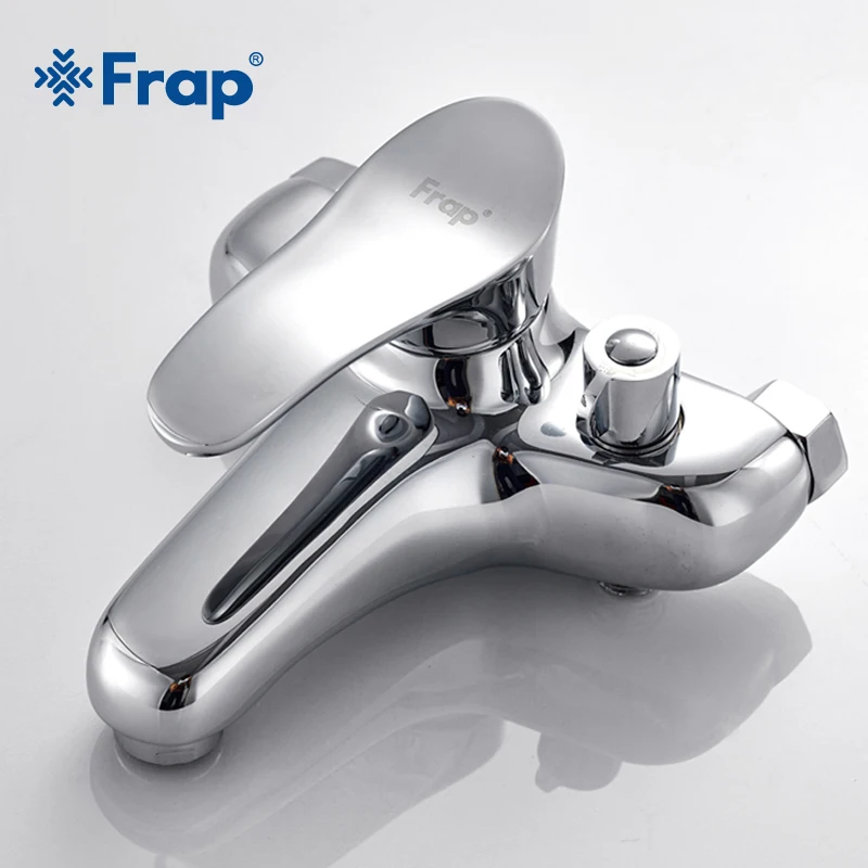 Frap Complete sets Silver Bathroom Shower Faucets