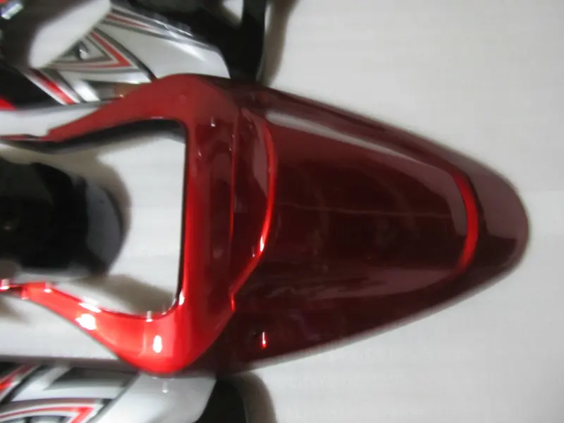 Комплект обтекателей Motorcyce для GSXR600 750 K1 01 02 03 GSXR 600 GSXR750 2001 2002 2003 Красный Серебряный