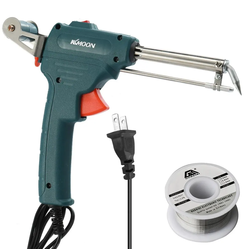 

KKMOON EU 60W 220V Manual Soldering Machine Electric Iron Set Handheld Soldering Iron Rework Station Soldering Tool