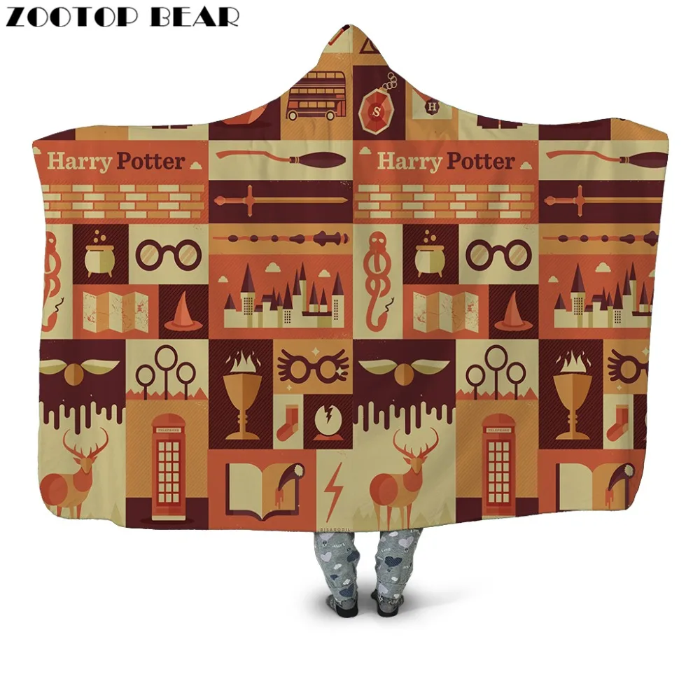 

Anime on We Heat It Design Hooded Blanket for Kinds and Adult Sherpa Fleece Microfiber Wearable Streetwear Picnic Throw Blanket