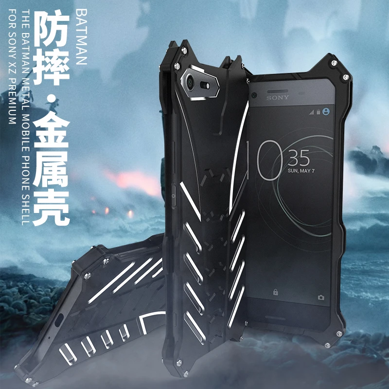R Just Batman Case For Sony Xperia Xz Premium Metal Aluminum Coque Capinhas Cover Phone Case For Sony Xperia Xz Premium Case Mobile Phone Cases Covers Aliexpress