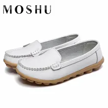 Designer Femmes Casual Chaussures Split En Cuir D’été Appartements Non-slip Enceintes Mère Slip Sur Mocassins Chaussure Femme