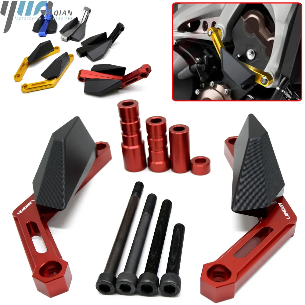 For Yamaha XSR900 2016 FJ-09 MT09 MT-09 2013-2016 Motorcycle Frame Sliders Crash Pads Protect Motorbike Falling Protector CNC