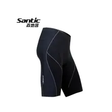 Santic мужские велосипедные шорты летние анти-УФ 4D мягкие MTB дорожный велосипед одежда Светоотражающая быстросохнущая велосипедная спортивная одежда