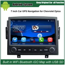 Upgraded Original Android Car Radio Player Suit to Chevrolet Epica 2006-2010 Car Video Player Built in WiFi GPS Bluetooth