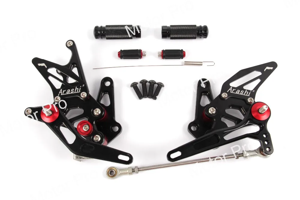 

Adjustable Footrests FOR SUZUKI GSXR 1300 1999 - 2007 Motorcycle Accessories Foot Peg Rearset GSX R GSX-R GSXR1300 Hayabusa