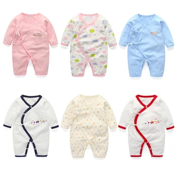 

Fashion print newborn baby girl boy cotton infant clothing , winter Long sleeve baby boy clothes kids rompers for 0-9month baby