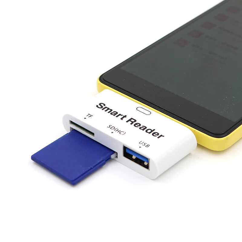 3 в 1 usb Type c tf micro sd кардридер otg para tipo do telefone huawei P9 xiaomi 5 letv 1S 2 мобильный телефон|usb