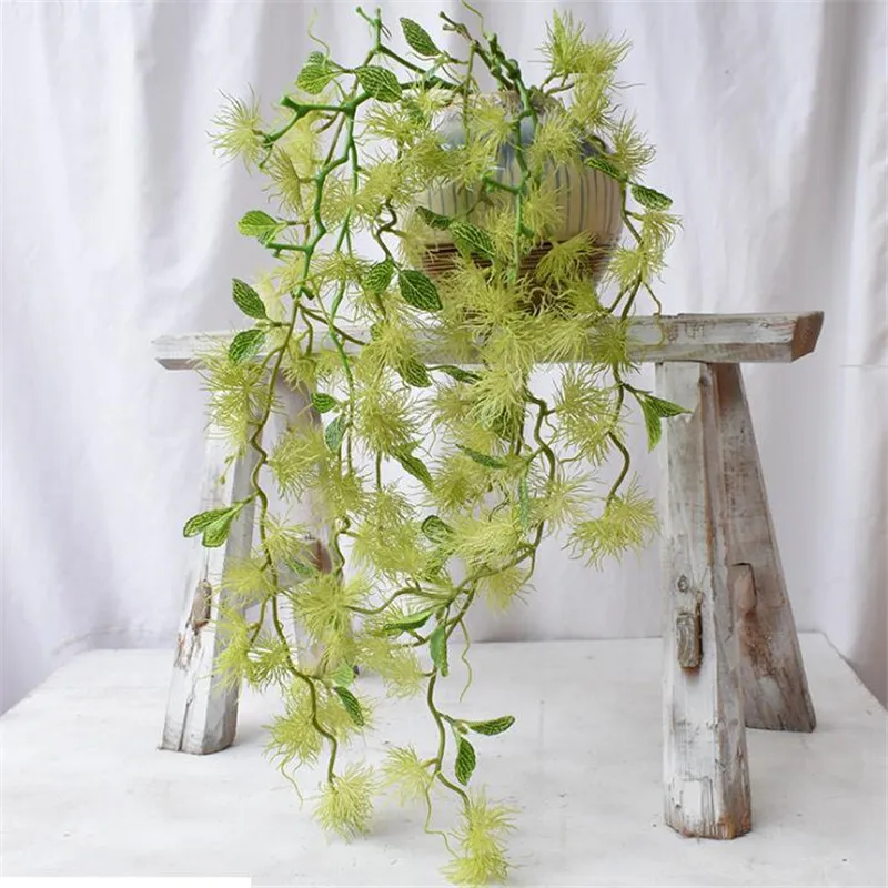 

6Pcs Fake Crab Cactus Bracketplant 33.46" Length Simulation Plastic Fern Plant for Wedding Home Decorative Artificial Plants
