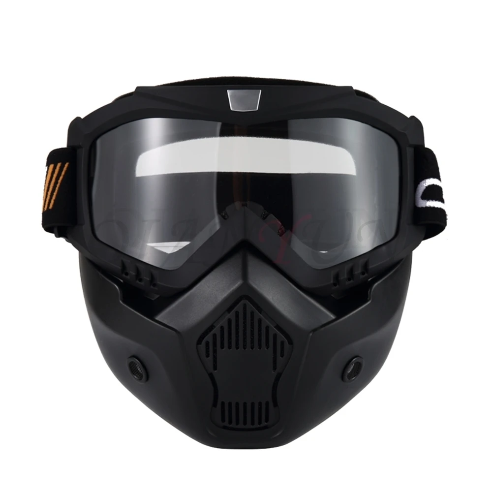 Универсальные мотоциклетные очки фильтр Маска разделяемая маска шлем для Kawasaki ZX7R ZX9 ZX1100 ZX-11 ZRX1100 ZRX1200 ZZR1200 ZG1000