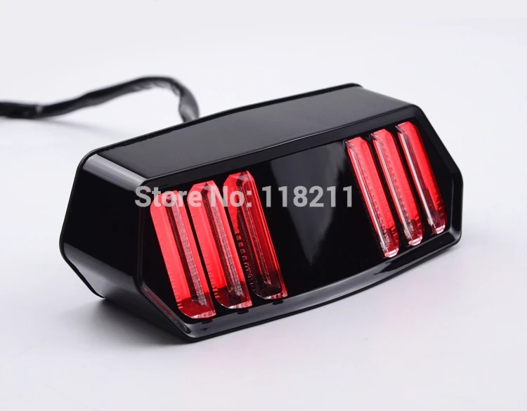 

For Honda MSX125 CBR650F CTX700 CTX700N Motorcycle Turn Signal Tail Light Brake Stop Running Indicator Integrated Signal Lights