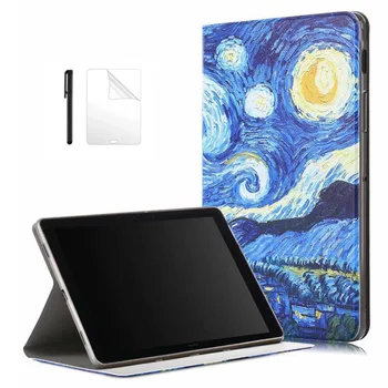 

Slim Magnetic PU Leather Case For Samsung galaxy Tab S5E SM T720 T725 cover for new released Samsung tab S5e 10.5 case+film+pen