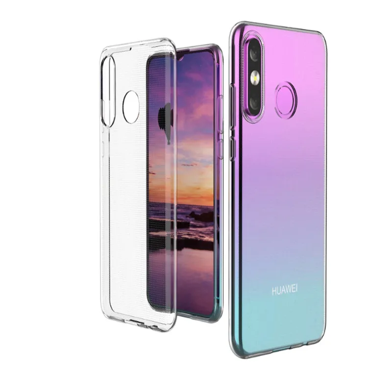 

Ultra Thin Cases For Huawei P30 Pro case Huawei P30 Lite Mate 20 Pro Cover TPU clear Transparent soft silicone back cover Case