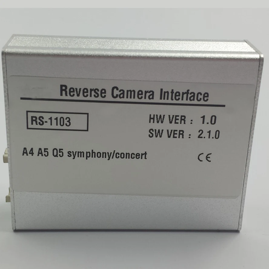

Plug and Play Add In Car Camera Interface For Audi A4 B8 2013 Concert Systems With Parking Guidelines