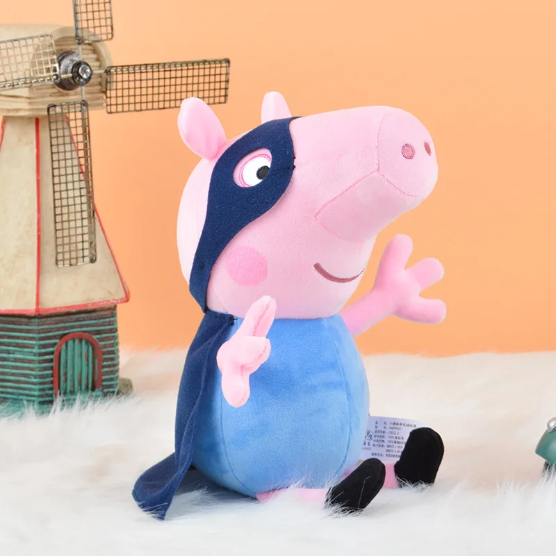 30 см подлинный Свинка Пеппа принцесса Peppa герой Джордж плюшевая кукла мягкая игрушка детский подарок на день рождения игрушки Детская игрушка-фигурка 1 шт
