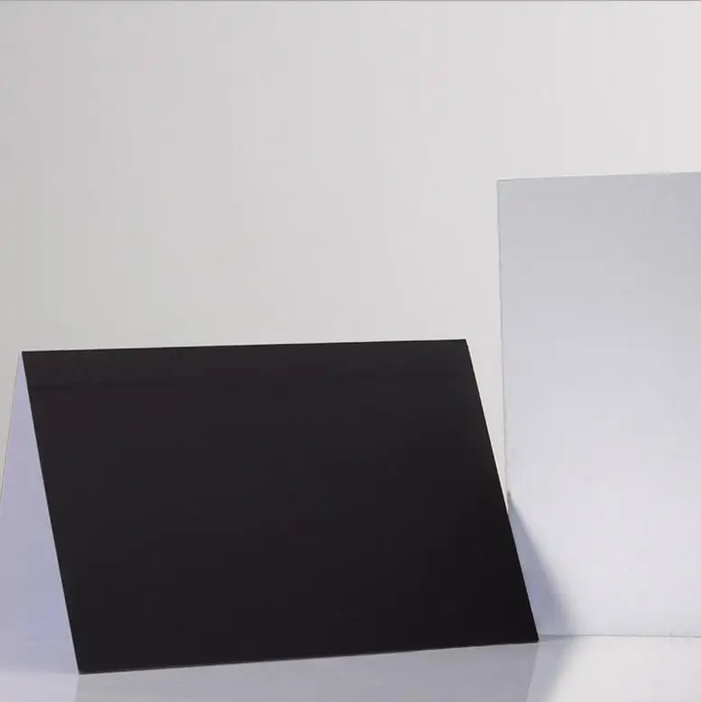 Складывающаяся двухсторонняя белая черная матовая заполняющая светоотражатель впитывающая Толстая отражающая бумага отражатель для фотосъемки 12 шт