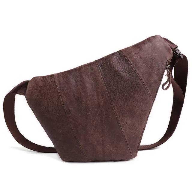 JOYIR High Quality Genuine Leather Men Messenger Bag Casual Crossbody Bag Fashion Men's Handbag Men Chest Bag Male Shoulder Bag 4