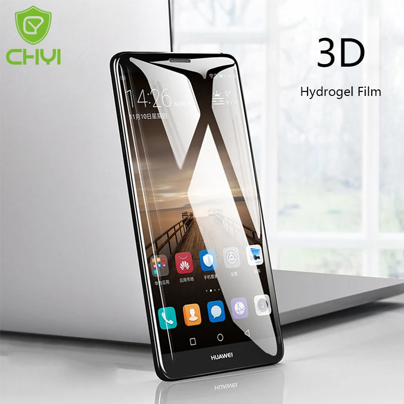 

CHYI 3D Curved Film For Huawei mate 9 Screen Protector mate 9 Pro Front Back Full Screen Coverage With Tools Not Tempered Glass