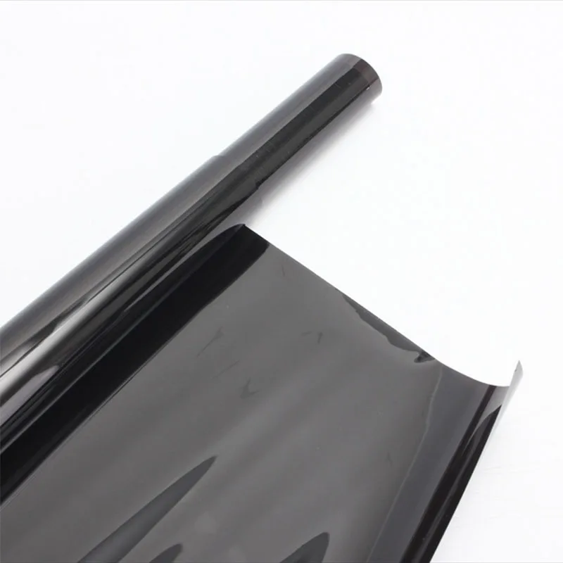 car sun shade Black Car Window Tint Film Glass VLT 5% tinting auto sticker decal sunshade film for car residential commercial