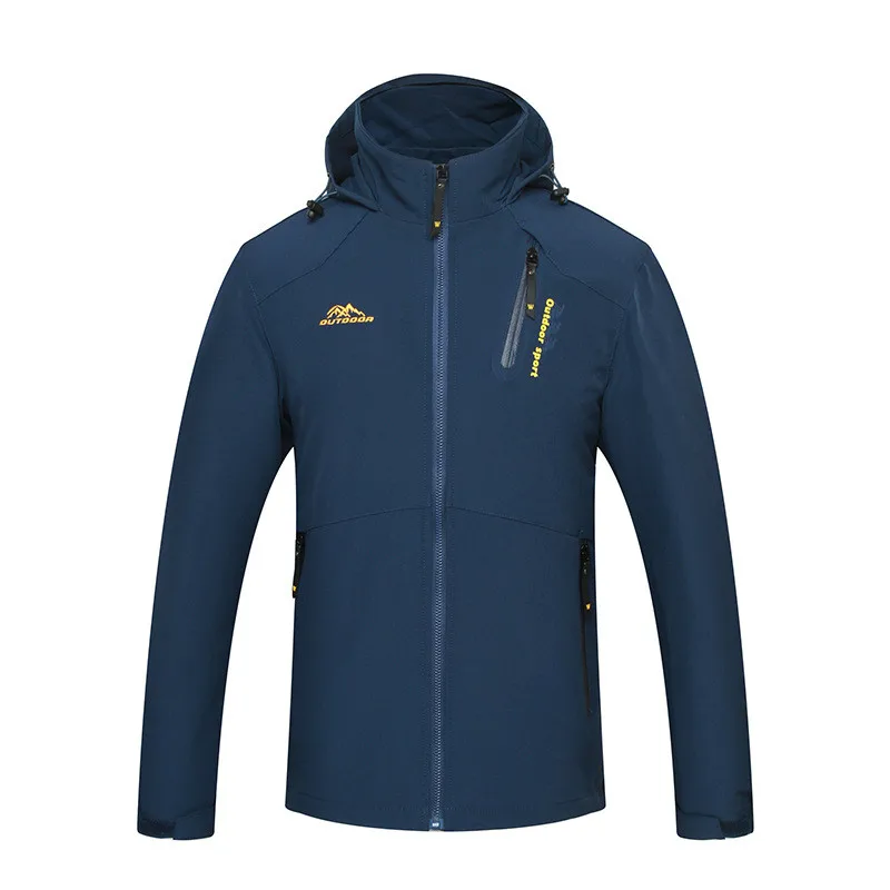 

Autumn men thin breathable and fat extra large size outdoor stormtrooper suit windproof breathable mountaineering suit windbreak