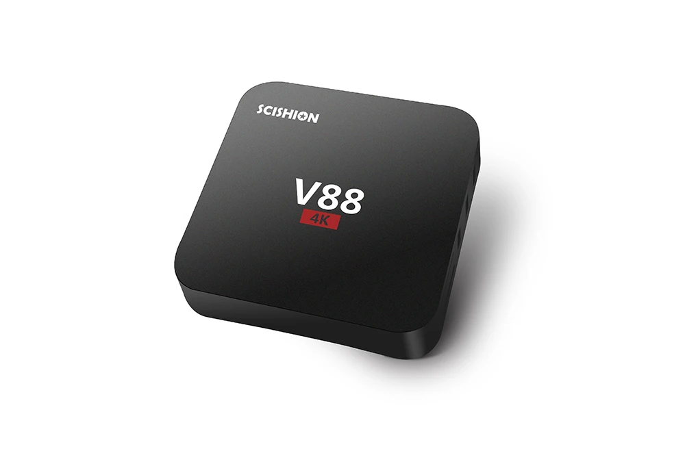 تي في بوكس أندرويد V88 1 GB RAM 8 GB ROM RK3229 رباعية النواة 1080 P HD tv Box مزود بواى فاى مشغل الوسائط مجموعة أعلى مربع
