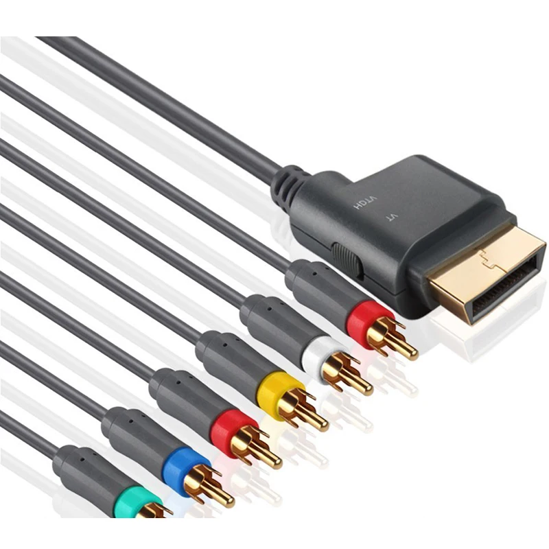 DOITOP Audio Video Cavo 1.8m Cavo di Nuovo Componente HD TV Video e RCA Stereo Cavo AV per Micosoft