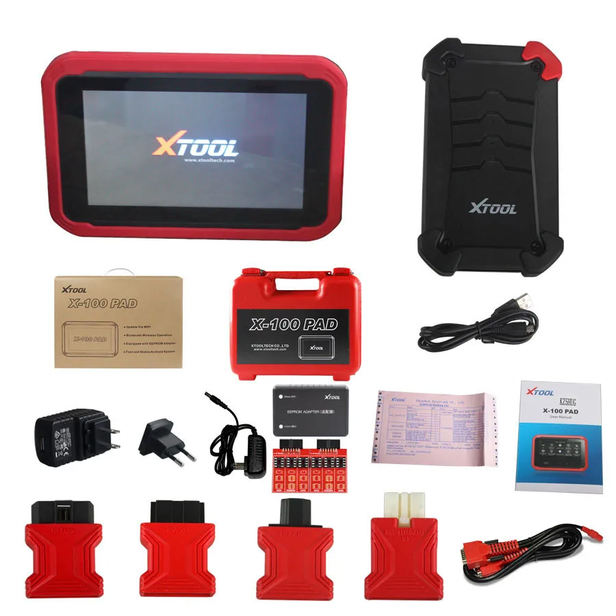 XTOOL X100 PAD OBD2 автоматический ключ программист диагностический сканер автомобильный код считыватель IMMO EPB DPF BMS сброс одометра EEPROM