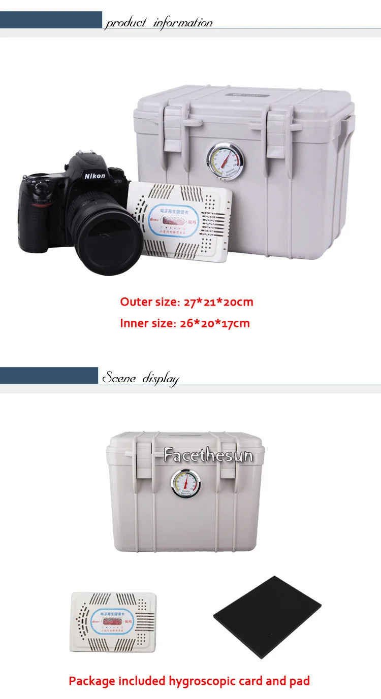 Moistureproof waterproof anti-shock camera case EM-R11-2-1
