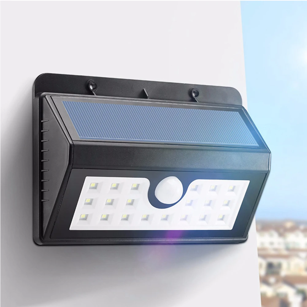 

Cheap Outdoor Garden Fence Wall 20 LED Solar Powered Waterproof Wireless Security Motion Sensor Light Lamp