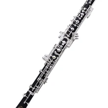 MORESKY-hautbois professionnel à clé C semi-automatique, Style Cupronickel plaqué argent entièrement automatique